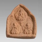 Liao Dynasty China Buddha Plaque // 907 - 1125 AD