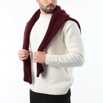 Crewneck Knit Sweater // Ecru (S)