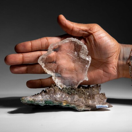 Gypsum Var. Selenite on Matrix from Rio Grande do Sul, Brazil // 1.25 lbs