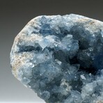 Blue Celestite Cluster From Sankoany, Ketsepy Mahajanga, Madagascar // 3.5 lbs // v.2