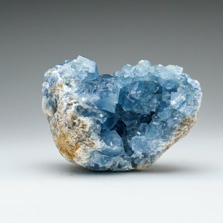 Blue Celestite Cluster From Sankoany, Ketsepy Mahajanga, Madagascar // 3.5 lbs // v.1