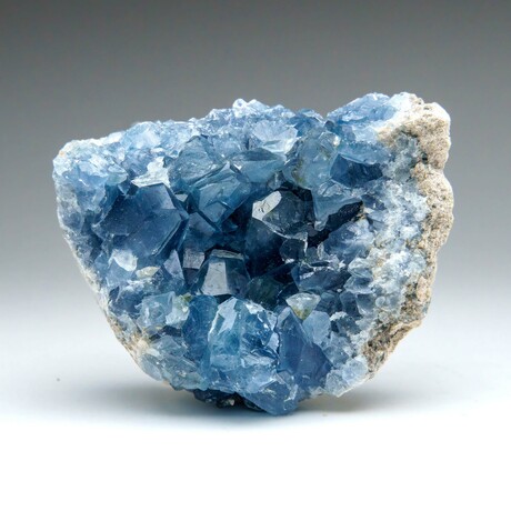 Blue Celestite Cluster From Sankoany, Ketsepy Mahajanga, Madagascar // 2 lbs