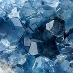 Blue Celestite Cluster From Sankoany, Ketsepy Mahajanga, Madagascar // 2 lbs