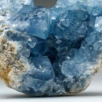 Blue Celestite Cluster From Sankoany, Ketsepy Mahajanga, Madagascar // 3.5 lbs // v.1