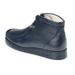 Rush // Leather Chukka Boot // Navy (US: 8.5)