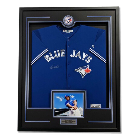 Vladimir Guerrero Jr. // TOR Blue Jays // Signed Jersey Frame