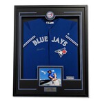 Vladimir Guerrero Jr. // TOR Blue Jays // Signed Jersey Frame