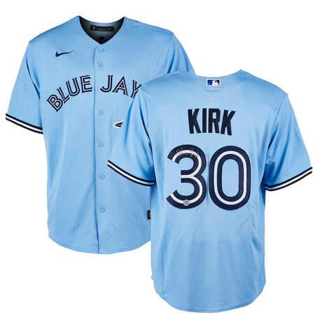 Alejandro Kirk // TOR Blue Jays // Signed Powder Blue Jersey