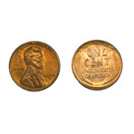 1944 S Lincoln Penny BU Roll