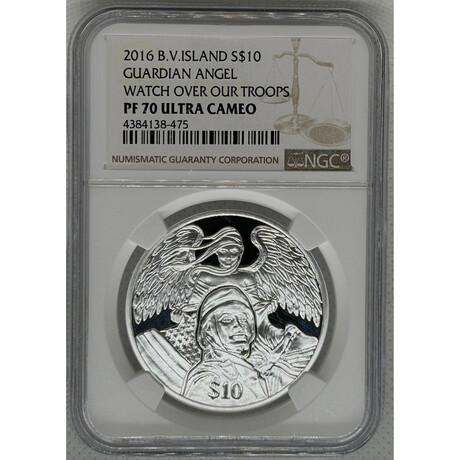 2016 Guardian Angewl NGC MS 70 Proof Ultra Cameo