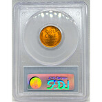 1935 P Lincoln Penny PCGS MS 66 RED # 855