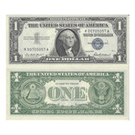 1957 $ 1 Silver Certificate JAMES BOND 007 Notes