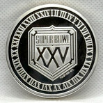 1991 25th Anniversary SUPER BOWL Commemorative coin