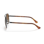 Persol // Men's // PO2483S 109157 - Size 52mm Polarized Lens Sunglasses //f Black