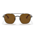 Persol // Men's // PO2483S 109157 - Size 52mm Polarized Lens Sunglasses //f Black