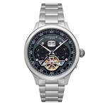 Thomas Earnshaw Baron Grand Date Calendar Open Heart Automatic // ES-8187-11