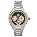 Thomas Earnshaw Baron Grand Date Calendar Open Heart Automatic // ES-8187-22