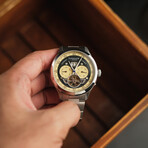 Thomas Earnshaw Baron Grand Date Calendar Open Heart Automatic // ES-8187-22