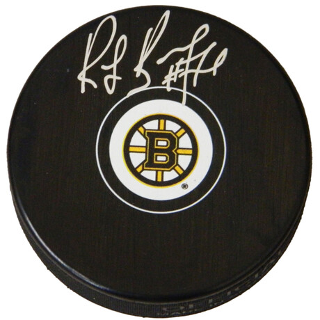 Ray Bourque // Boston Bruins // Signed NHL Hockey Puck