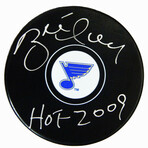 Brett Hull // St Louis Blues // Signed Hockey Puck