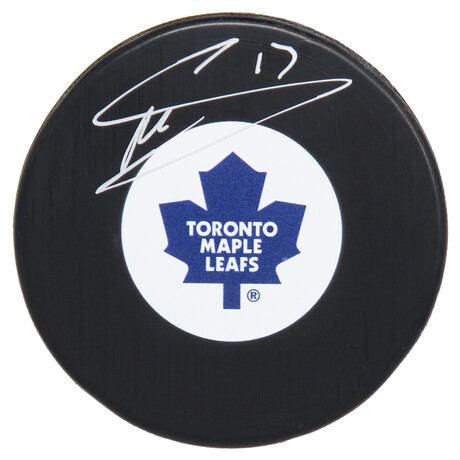Mats Sundin // Maple Leafs // Signed Hockey Puck
