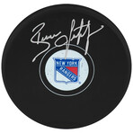 Brian Leetch // New York Rangers // Signed Hockey Puck