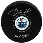 Jari Kurri // Edmonton Oilers // Signed Hockey Puck