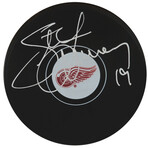 Steve Yzerman // Detroit Red Wings // Signed Hockey Puck