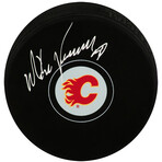 Mike Vernon // Calgary Flames // Signed Hockey Puck