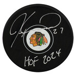 Jeremy Roenick // Chicago Blackhawks // Signed Hockey Puck