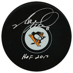 Mark Recchi // Pittsburgh Penguins // Signed Hockey Puck