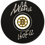 Adam Oates // Boston Bruins // Signed Hockey Puck