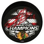 Jonathan Toews // Chicago Blackhawks // Signed 2015 Stanley Cup Champs Puck