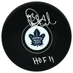 Doug Gilmour // Maple Leafs // Signed Hockey Puck