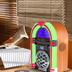 Broadway Desktop Bluetooth Jukebox (Black)