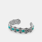 Mirage Bangle // Silver // 7"