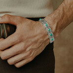 Mirage Bangle // Silver // 7"