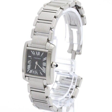 Cartier Ladies Tank Francaise Quartz // W51026Q3 // Pre-Owned