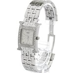 Hermes Ladies H Diamond Quartz // HH1230-HER // Pre-Owned