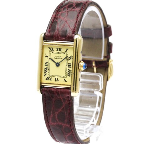 Cartier Ladies Must Tank Quartz // 5057001-CAR // Pre-Owned
