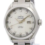 Omega Ladies Seamaster Aqua Terra Co-Axial Diamond Automatic // O23110342055001 // Pre-Owned