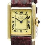 Cartier Ladies Must Tank Quartz // 5057001-CAR // Pre-Owned