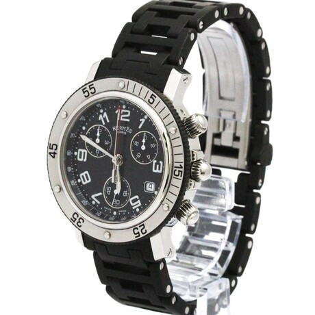 Hermes Clipper Diver Quartz // CL2915-H // Pre-Owned
