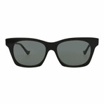 Gucci // Unisex // Novelty Square Sunglasses // Black + Gray