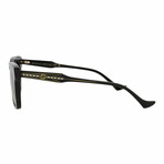 Gucci // Unisex // Novelty Square Sunglasses // Black + Gray