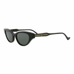 Gucci // Unisex // Novelty Cateye Sunglasses // Black + Gray