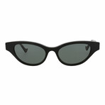 Gucci // Unisex // Novelty Cateye Sunglasses // Black + Gray
