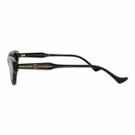 Gucci // Unisex // Novelty Cateye Sunglasses // Black + Gray
