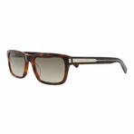 Saint Laurent // Unisex // Novelty Sunglasses // Havana + Brown Gradient