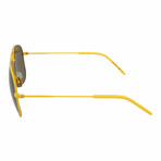 Saint Laurent // Unisex // Core Sunglasses // Yellow + Brown